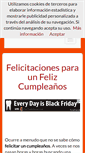 Mobile Screenshot of felizcumpleanosfeliz.com